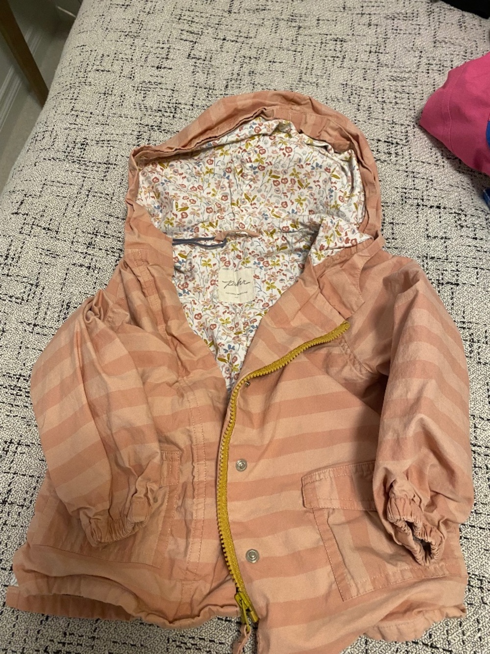 Pehr Park Rain Jacket and Pants in Pink Sky (4-5T)